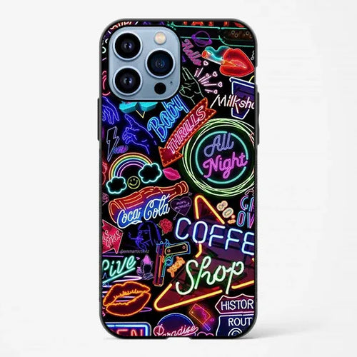 Aesthetic Neon Glossy Case