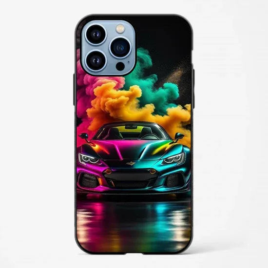 Car Colorful Smoke Aesthetic