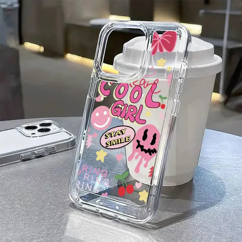 Cool Girl Clear Acrylic Case