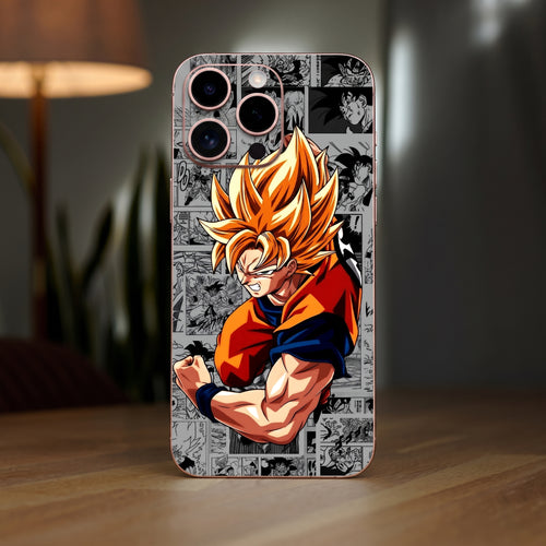 Goku Manga Panel 3D Skin
