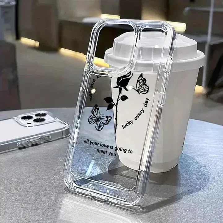 Lucky Every Day Clear Acrylic Case