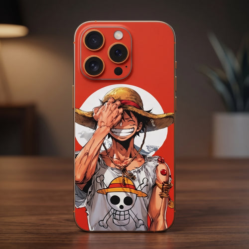 One Piece Luffy Orange 3D Skin