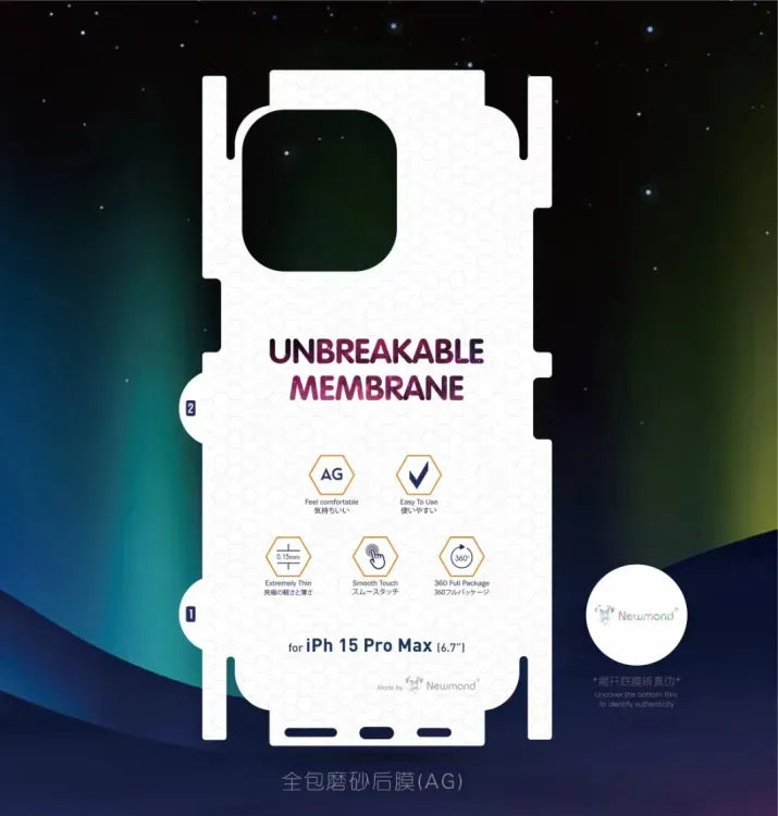 Premium Full Coverage Membrane Back Protector