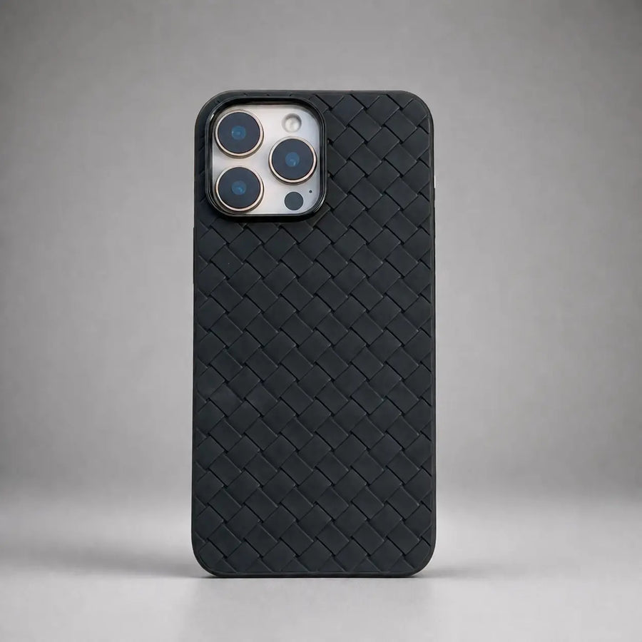 Premium Woven Grid Matte Phone Case
