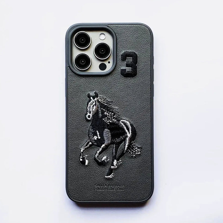 Santa Barbara Polo 3D Embroidered Premium Case