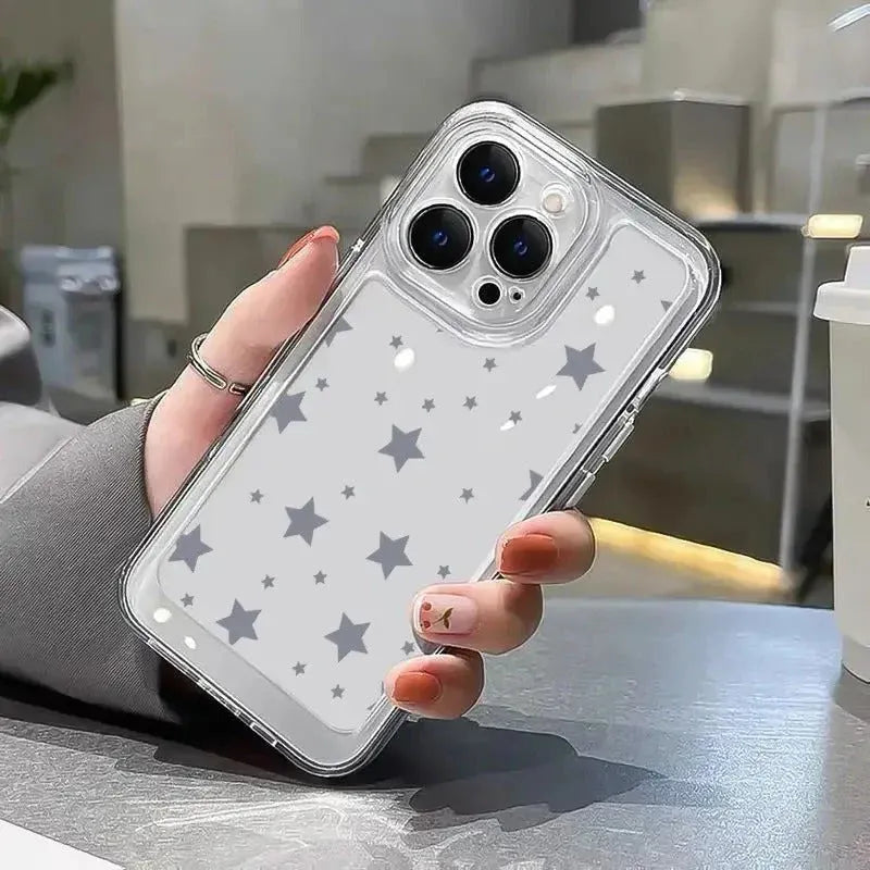 Stars Clear Acrylic Case