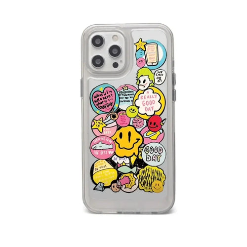 Stickers Clear Acrylic Case